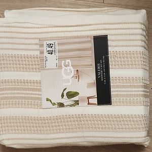 UGG Valerie shower curtain NWT